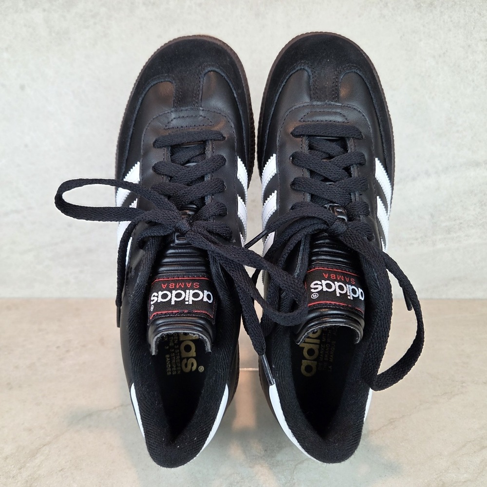 Adidas Samba 036516 SIZE US 6 YOUTH Kids Indoor Soccer Shoes Black Gum Sneaker - Picture 4 of 11